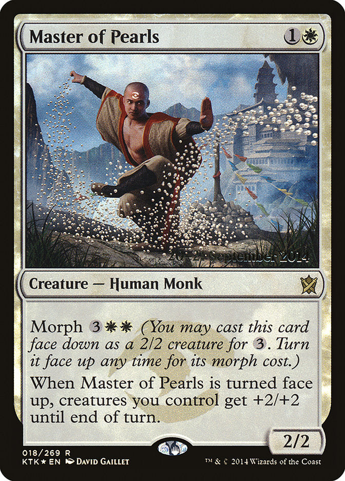 Master of Pearls [Khans of Tarkir Prerelease Promos] | Black Swamp Games