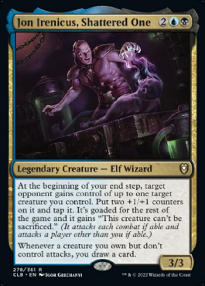 Jon Irenicus, Shattered One [Commander Legends: Battle for Baldur's Gate] | Black Swamp Games