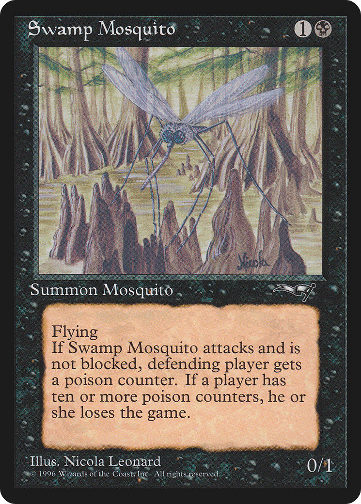 Swamp Mosquito (Facing Forward) [Alliances] | Black Swamp Games