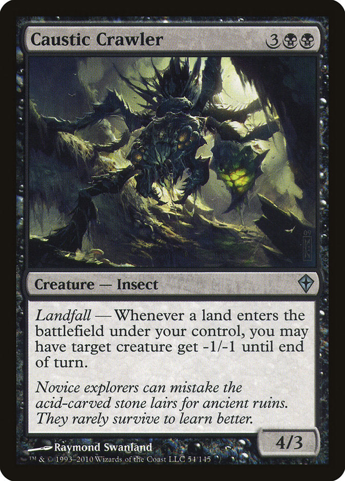 Caustic Crawler [Worldwake] | Black Swamp Games