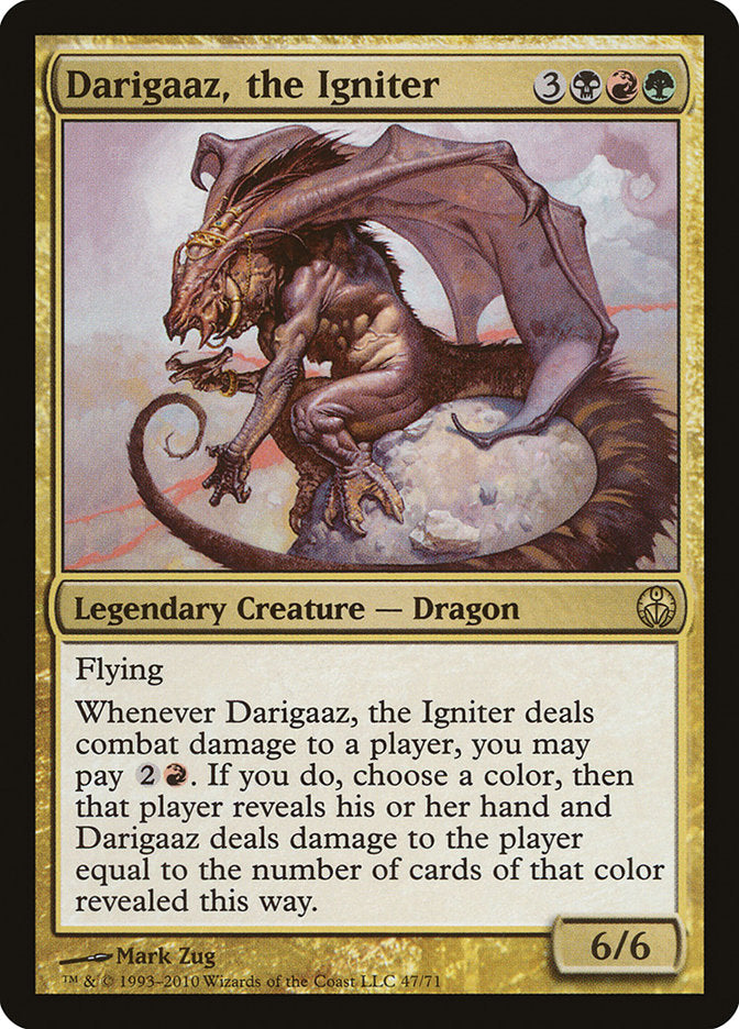 Darigaaz, the Igniter [Duel Decks: Phyrexia vs. the Coalition] | Black Swamp Games