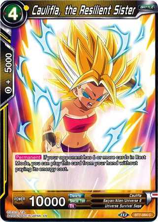 Caulifla, the Resilient Sister (BT7-084) [Assault of the Saiyans] | Black Swamp Games