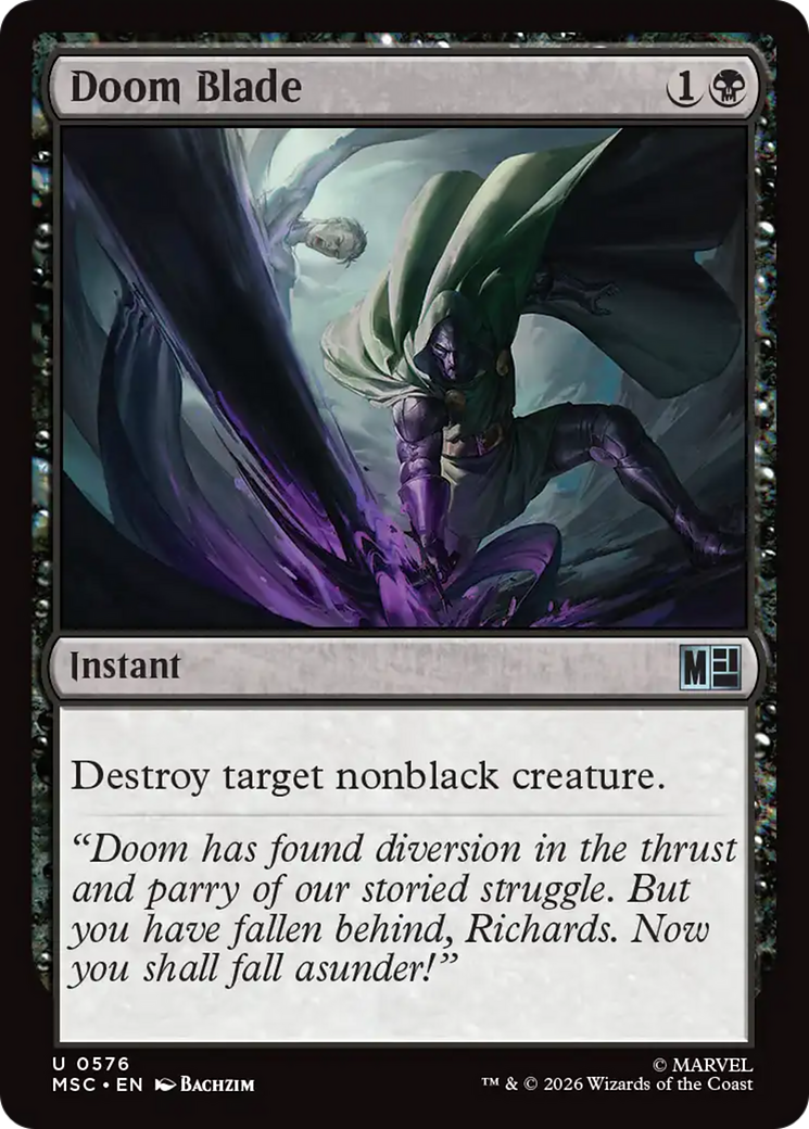 Doom Blade [Marvel Super Heroes Commander] | Black Swamp Games