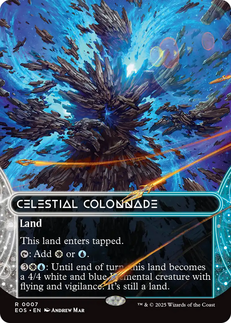 Celestial Colonnade (0007) (Borderless) [Edge of Eternities: Stellar Sights] | Black Swamp Games
