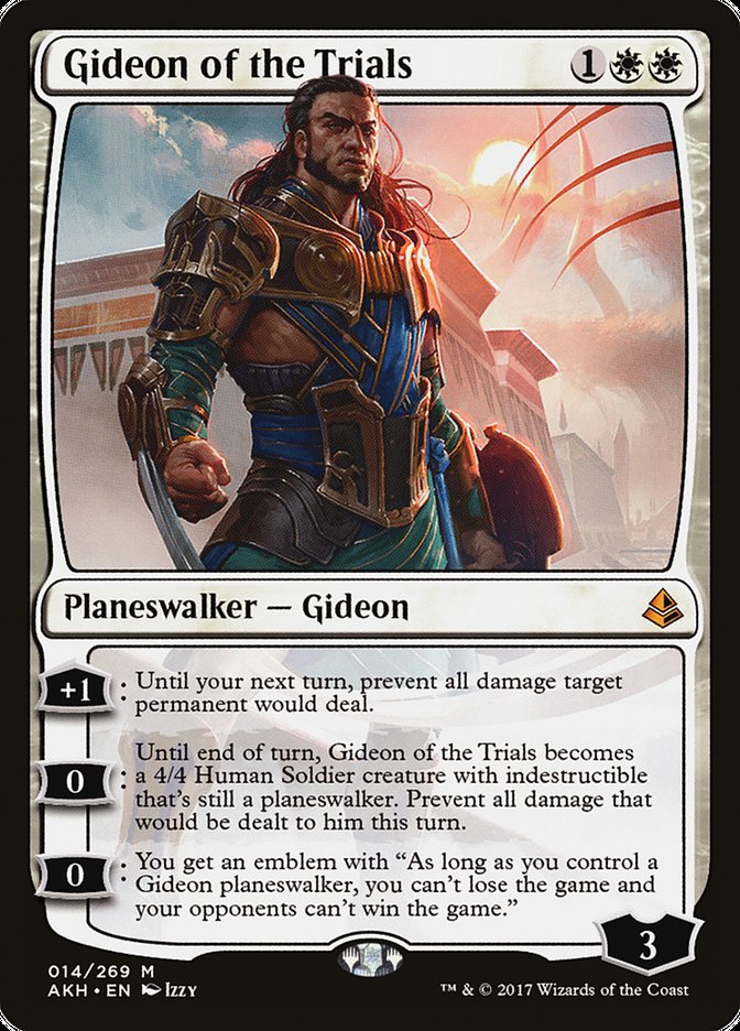 Gideon of the Trials [Amonkhet] | Black Swamp Games