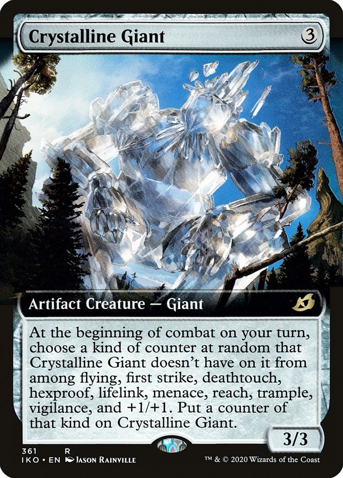 Crystalline Giant (Extended Art) [Ikoria: Lair of Behemoths] | Black Swamp Games