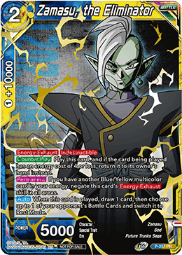 Zamasu, the Eliminator (Gold Stamped) (P-337) [Tournament Promotion Cards] | Black Swamp Games