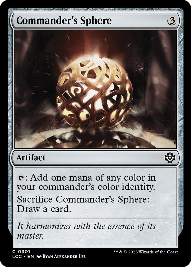 Commander's Sphere [The Lost Caverns of Ixalan Commander] | Black Swamp Games