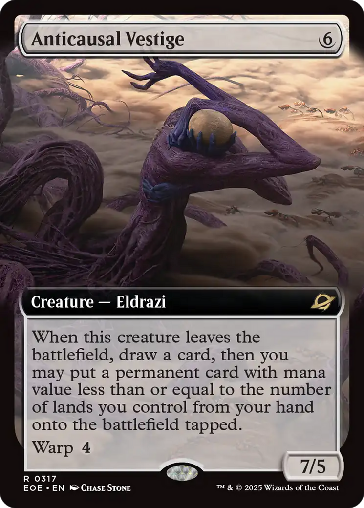Anticausal Vestige (Extended Art) [Edge of Eternities] | Black Swamp Games