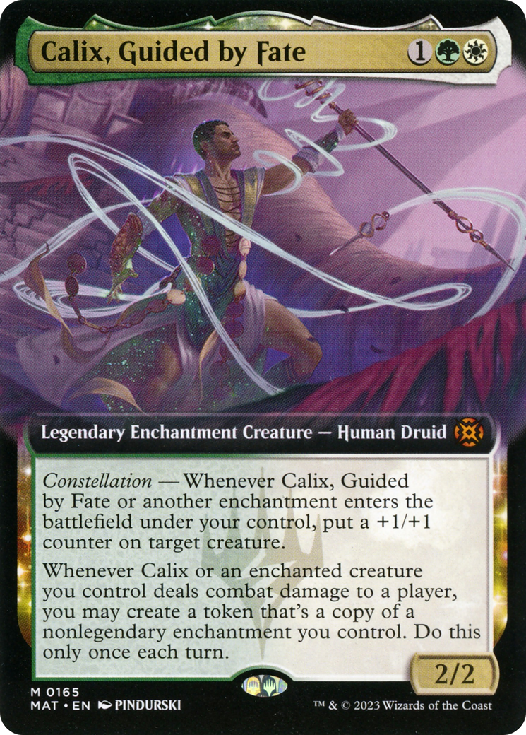 Calix, Guided by Fate (Extended Art) [March of the Machine: The Aftermath] | Black Swamp Games