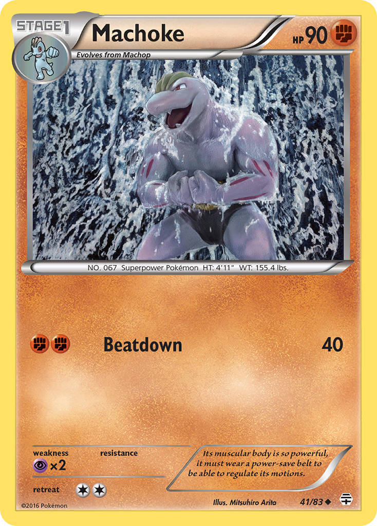 Machoke (41/83) [XY: Generations] | Black Swamp Games