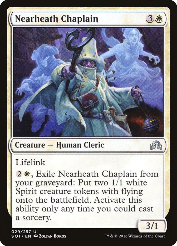 Nearheath Chaplain [Shadows over Innistrad] | Black Swamp Games