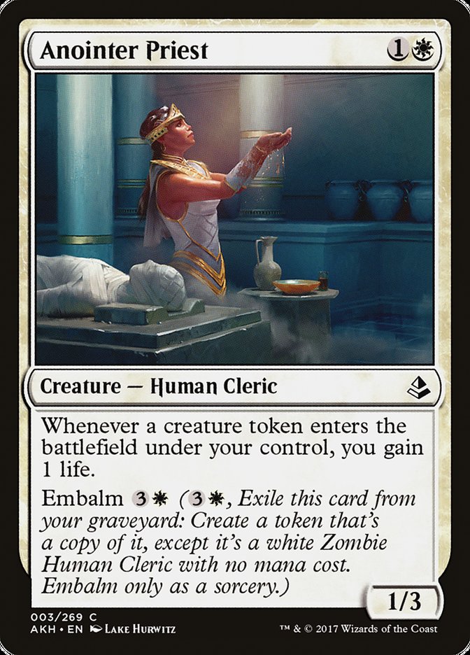 Anointer Priest [Amonkhet] | Black Swamp Games