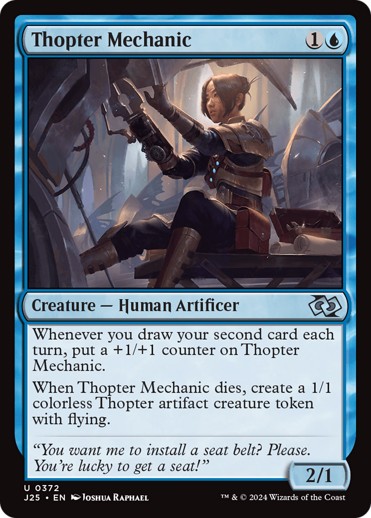 Thopter Mechanic [Foundations Jumpstart] | Black Swamp Games