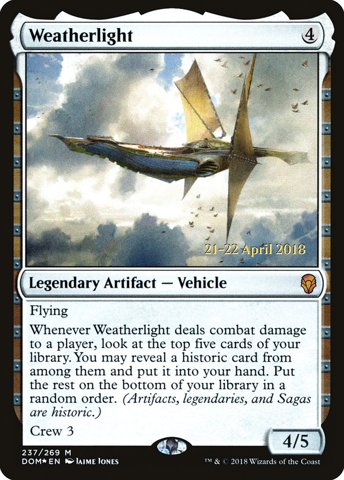 Weatherlight [Dominaria Prerelease Promos] | Black Swamp Games