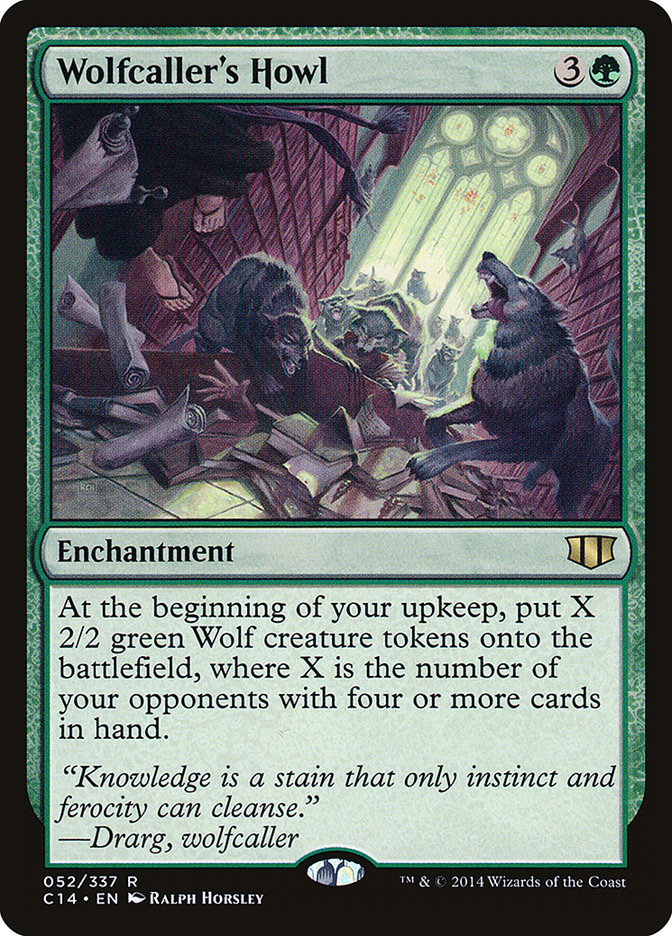 Wolfcaller's Howl [Commander 2014] | Black Swamp Games