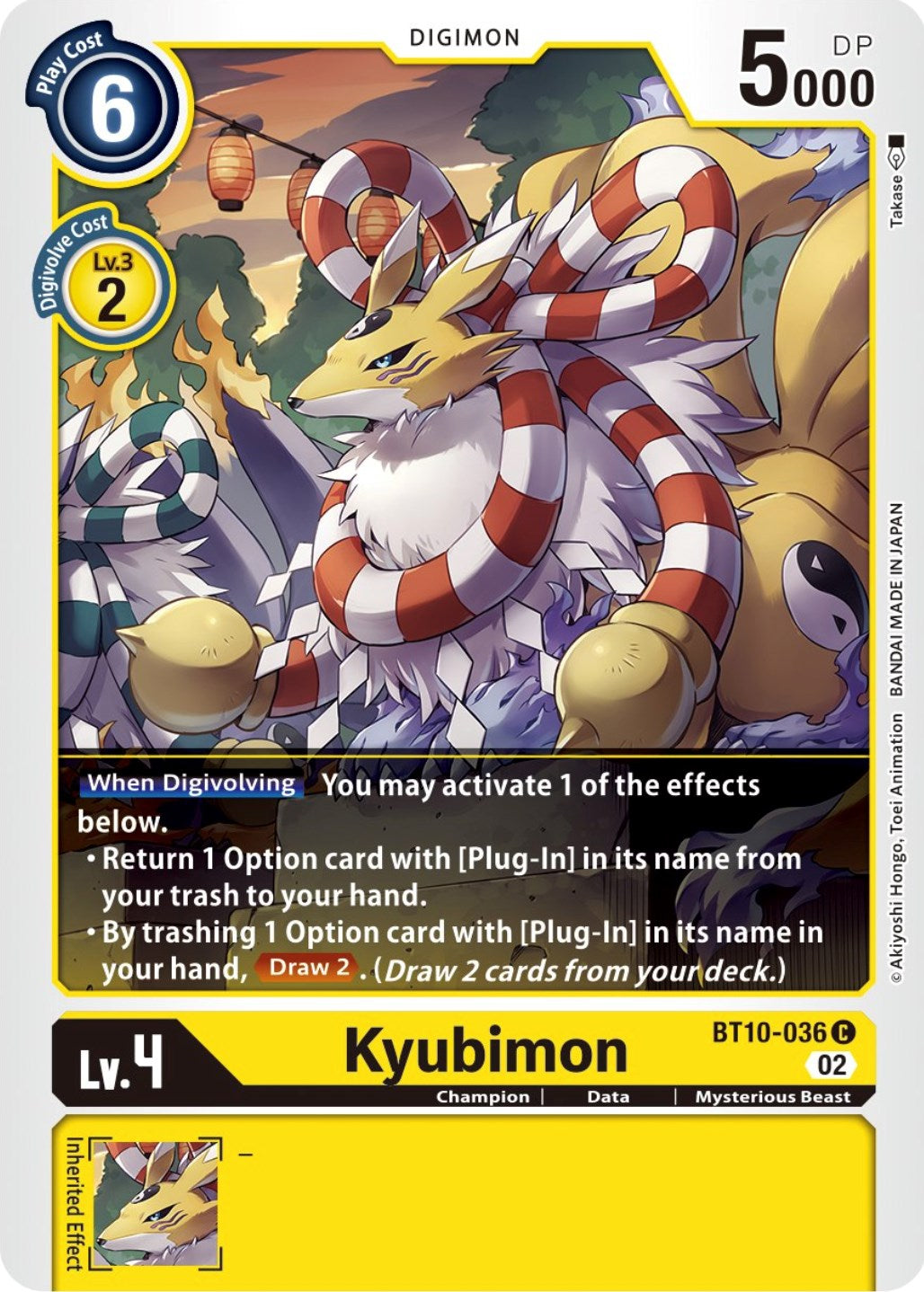 Kyubimon [BT10-036] [Xros Encounter] | Black Swamp Games