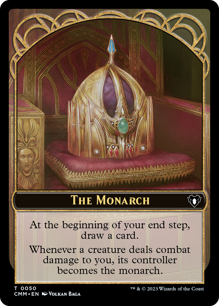 The Monarch Token [Commander Masters Tokens] | Black Swamp Games