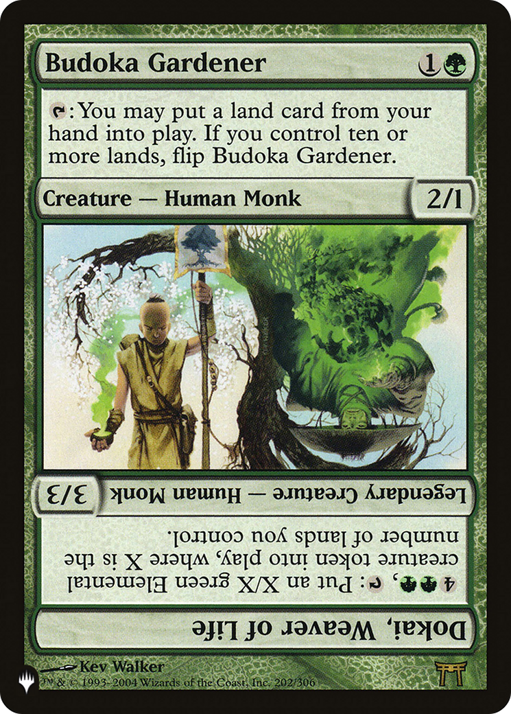 Budoka Gardener // Dokai, Weaver of Life [The List] | Black Swamp Games