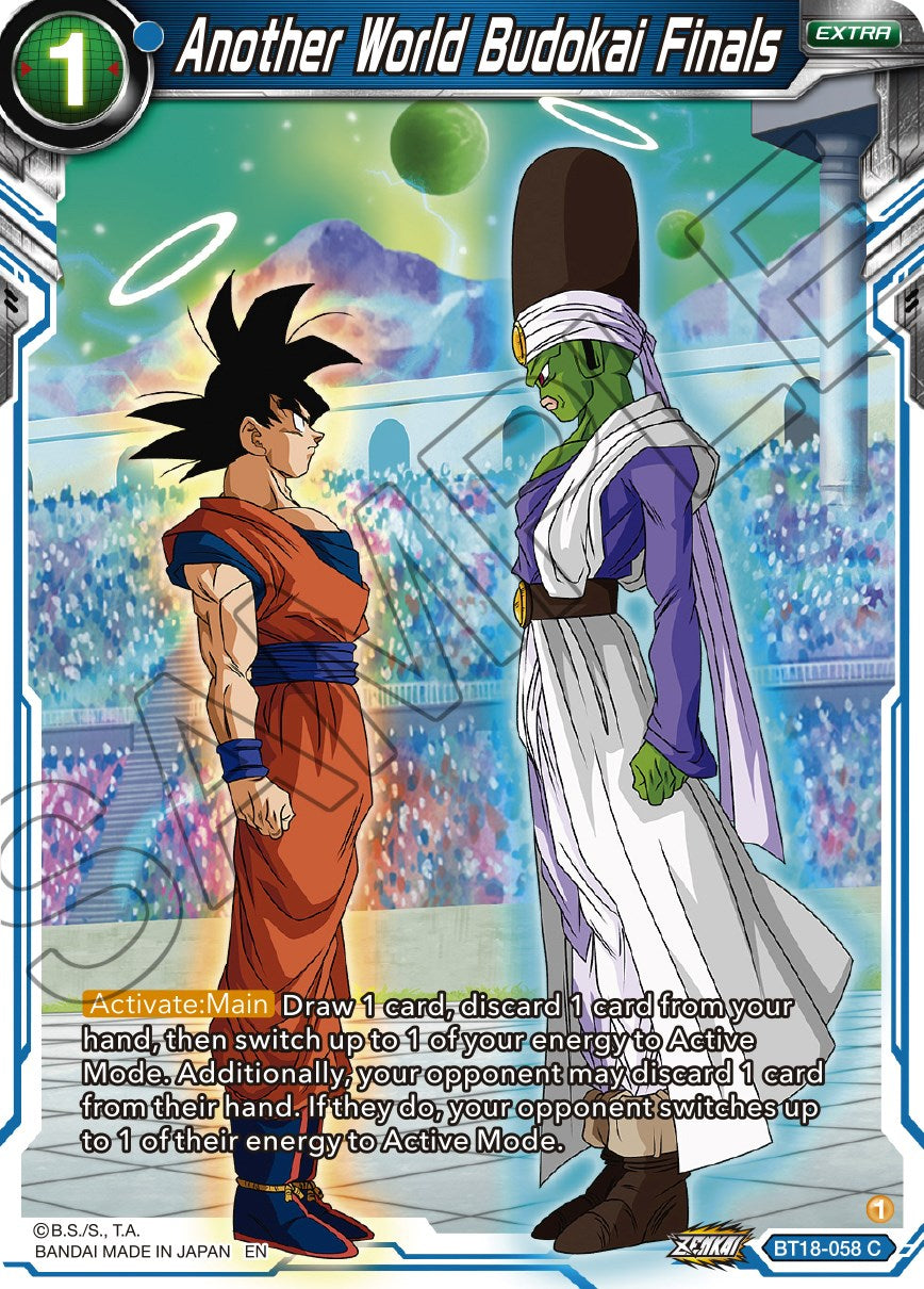 Another World Budokai Finals (BT18-058) [Dawn of the Z-Legends] | Black Swamp Games