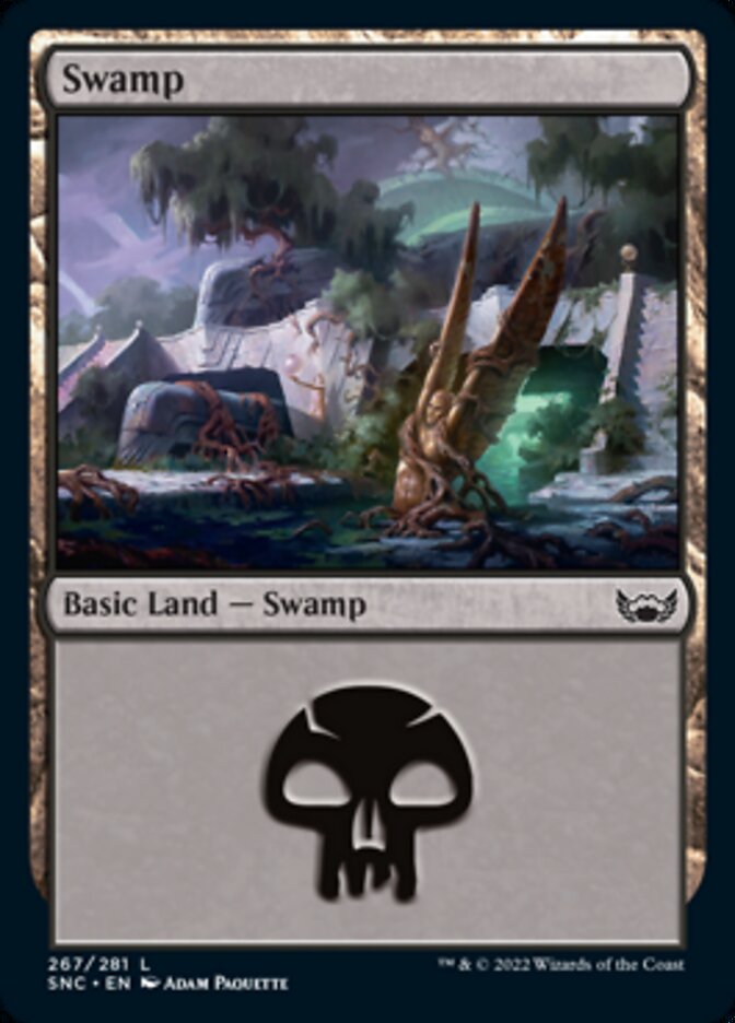 Swamp (267) [Streets of New Capenna] | Black Swamp Games