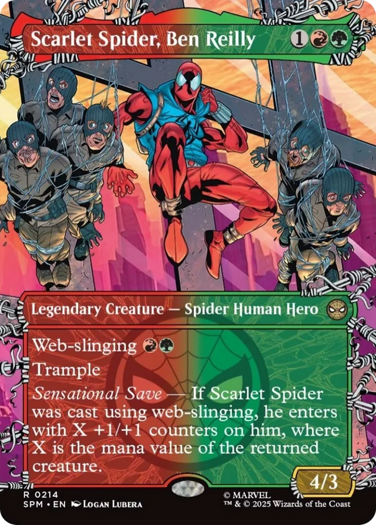 Scarlet Spider, Ben Reilly (Borderless) [Marvel's Spider-Man] | Black Swamp Games