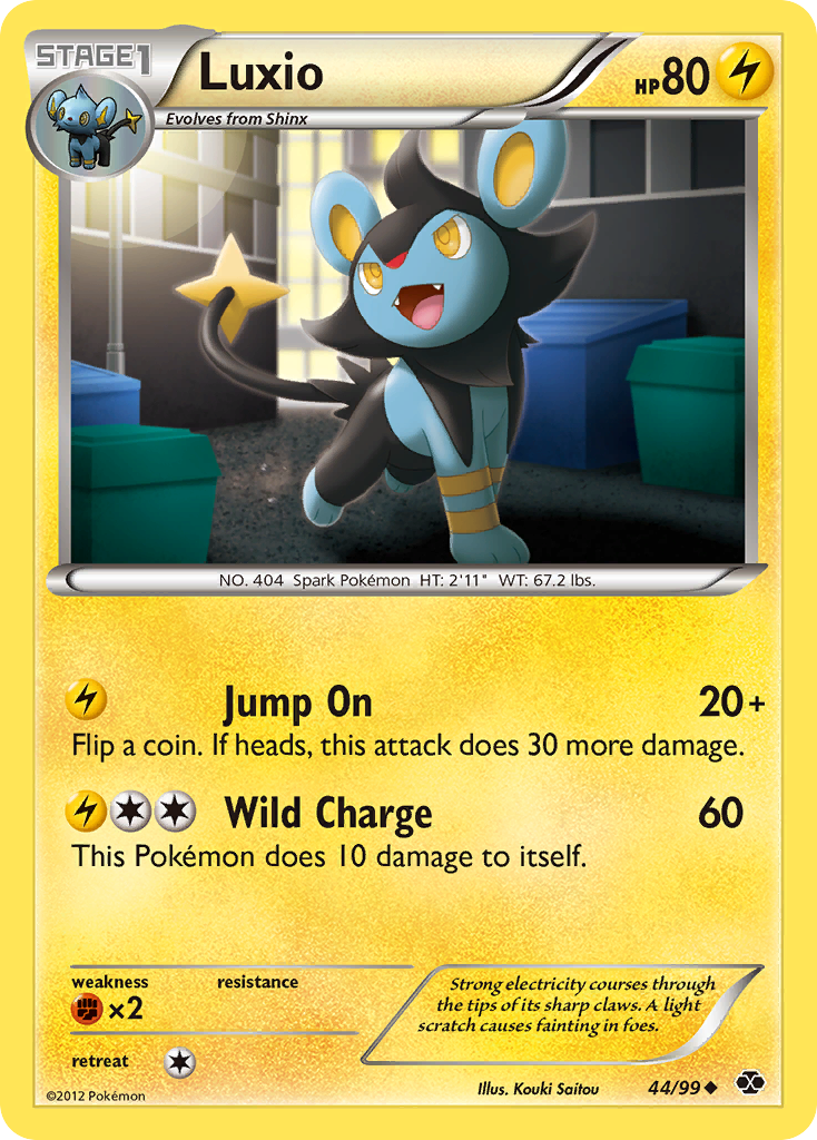 Luxio (44/99) [Black & White: Next Destinies] | Black Swamp Games