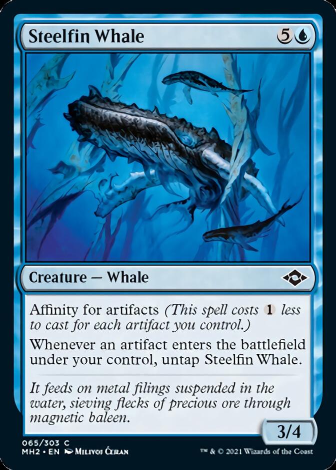 Steelfin Whale [Modern Horizons 2] | Black Swamp Games