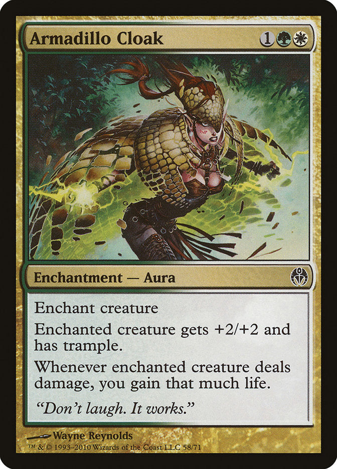 Armadillo Cloak [Duel Decks: Phyrexia vs. the Coalition] | Black Swamp Games