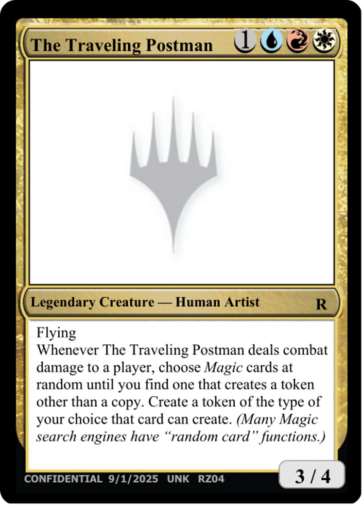 The Traveling Postman [Unknown Event] | Black Swamp Games