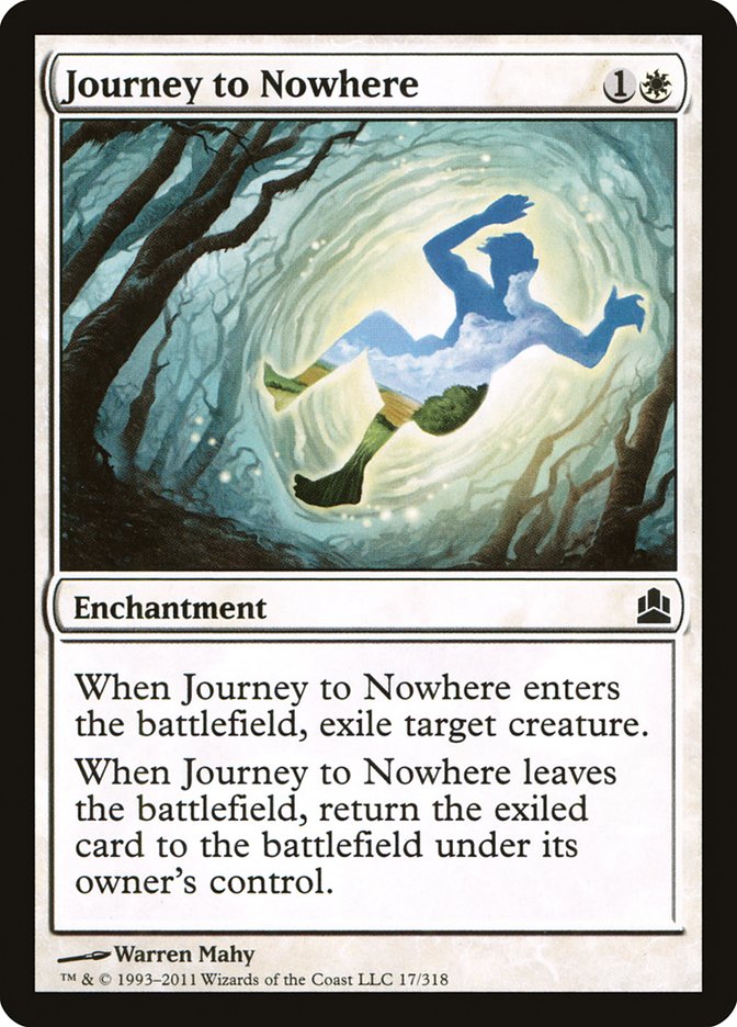 Journey to Nowhere [Commander 2011] | Black Swamp Games
