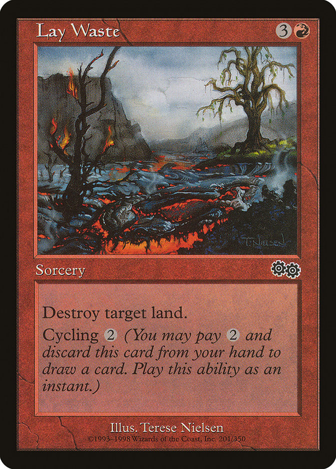 Lay Waste [Urza's Saga] | Black Swamp Games