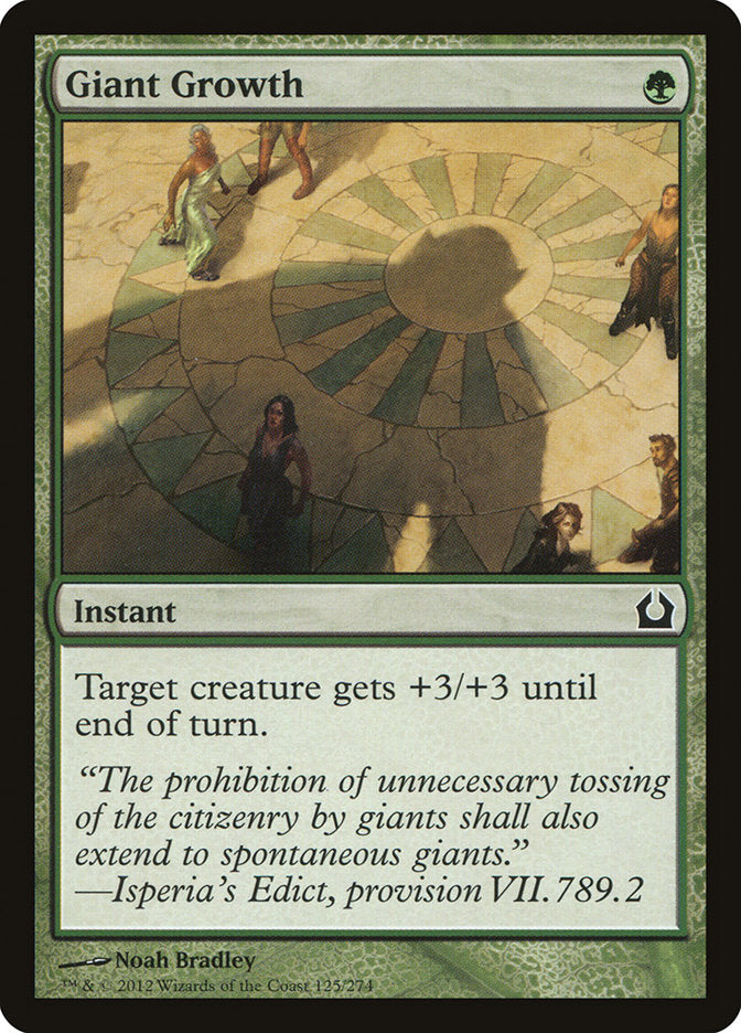 Giant Growth [Return to Ravnica] | Black Swamp Games