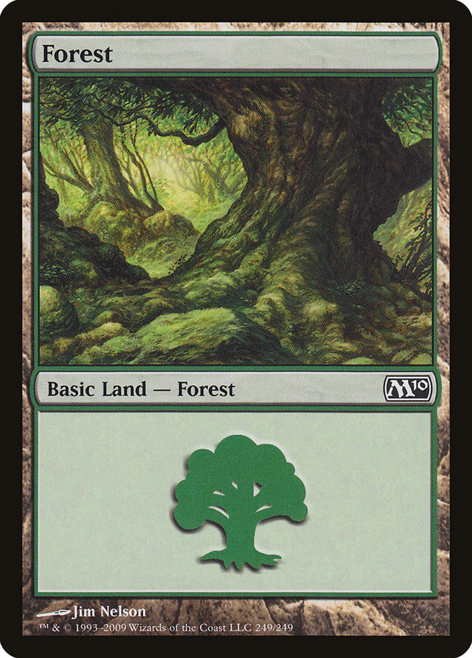 Forest (249) [Magic 2010] | Black Swamp Games