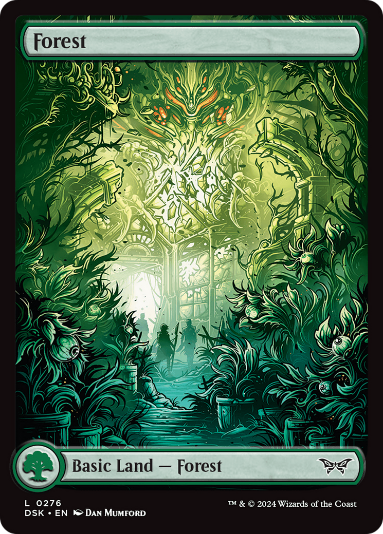 Forest (276) - Full Art [Duskmourn: House of Horror] | Black Swamp Games