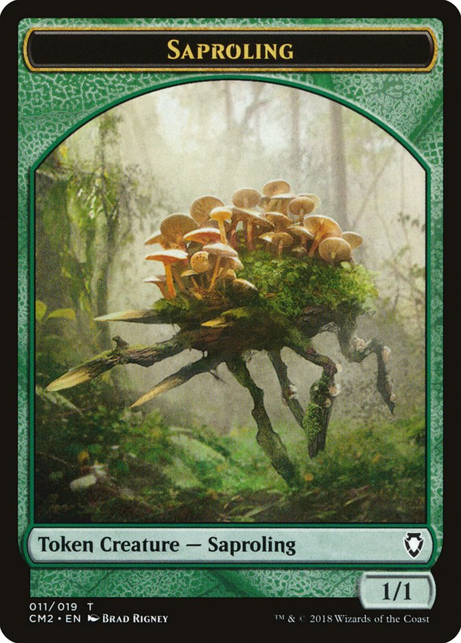 Saproling Token [Commander Anthology Volume II Tokens] | Black Swamp Games