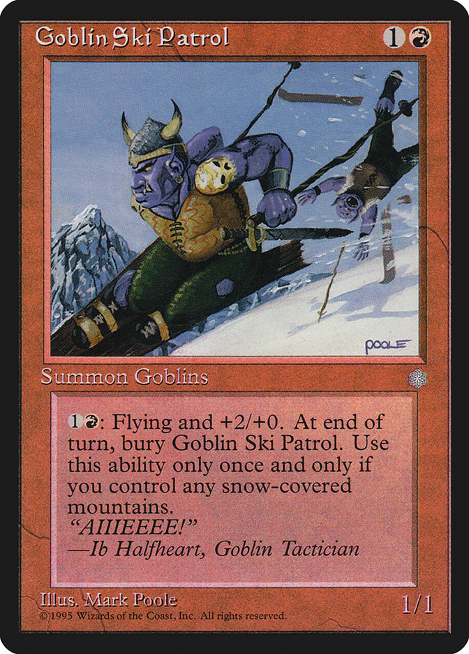 Goblin Ski Patrol [Ice Age] | Black Swamp Games