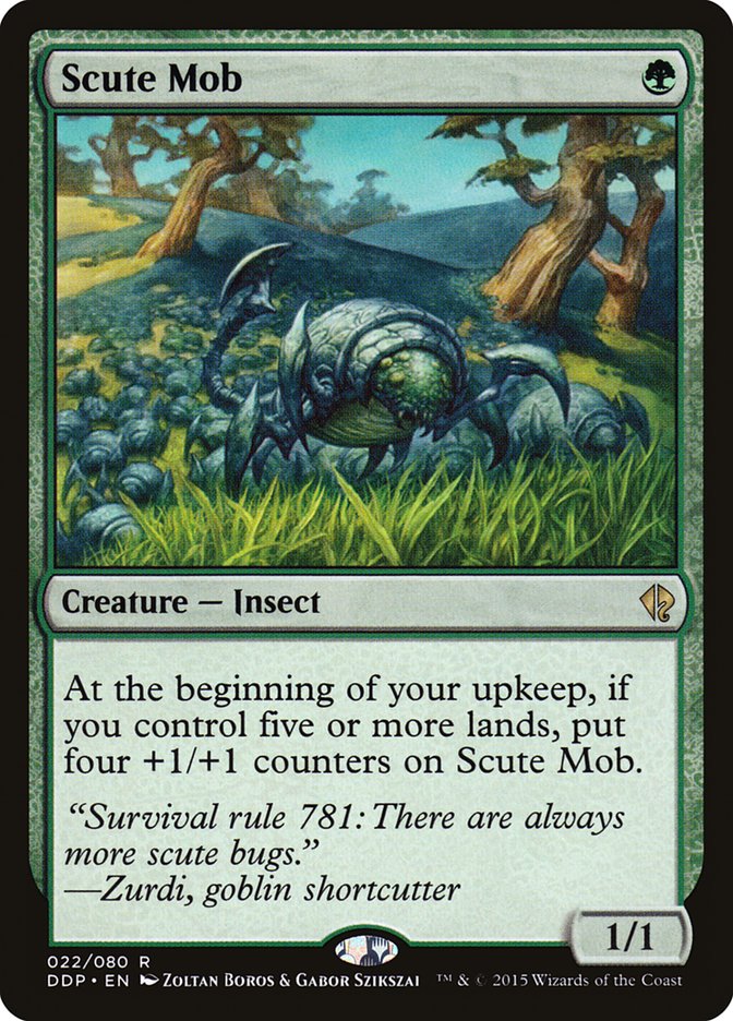 Scute Mob [Duel Decks: Zendikar vs. Eldrazi] | Black Swamp Games