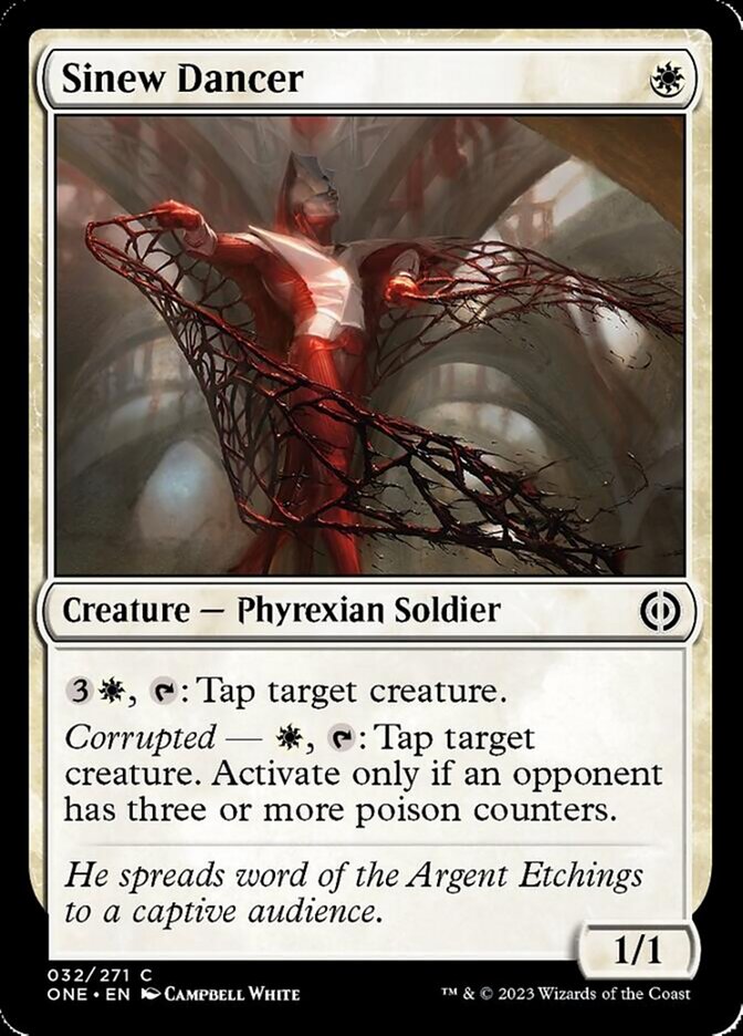 Sinew Dancer [Phyrexia: All Will Be One] | Black Swamp Games