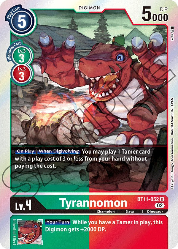 Tyrannomon [BT11-052] [Dimensional Phase] | Black Swamp Games