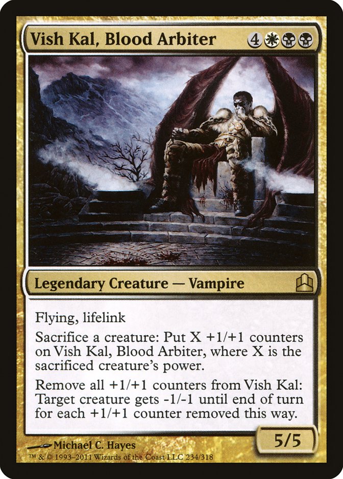 Vish Kal, Blood Arbiter [Commander 2011] | Black Swamp Games