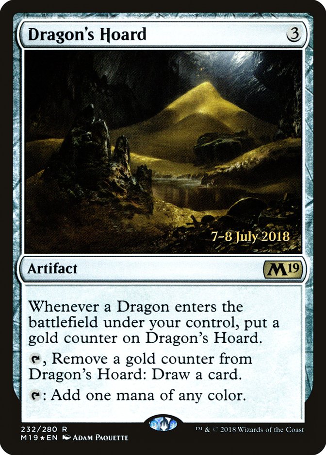 Dragon's Hoard [Core Set 2019 Prerelease Promos] | Black Swamp Games
