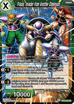 Frieza, Invader from Another Dimension (BT13-063) [Supreme Rivalry] | Black Swamp Games