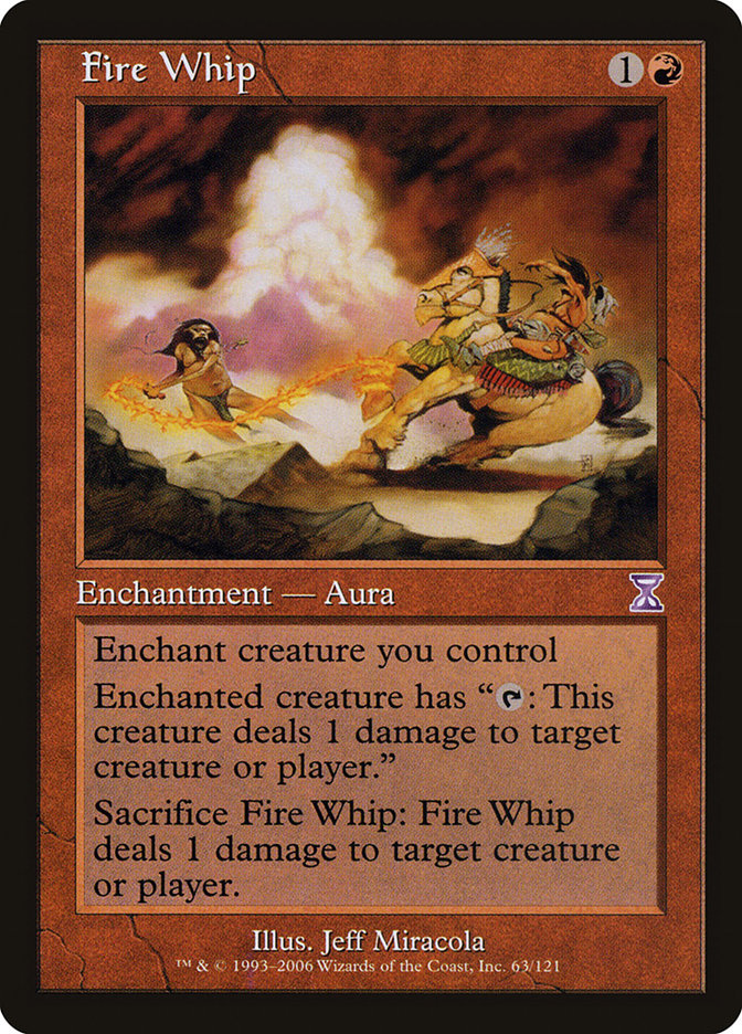 Fire Whip [Time Spiral Timeshifted] | Black Swamp Games
