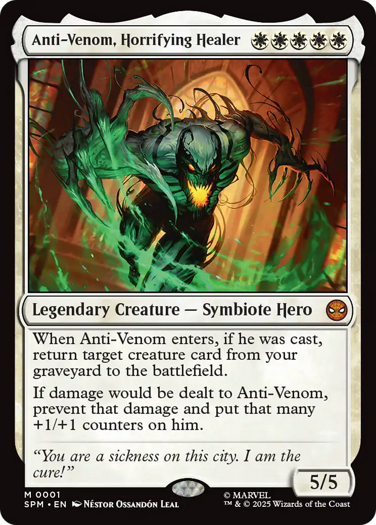 Anti-Venom, Horrifying Healer [Marvel's Spider-Man] | Black Swamp Games