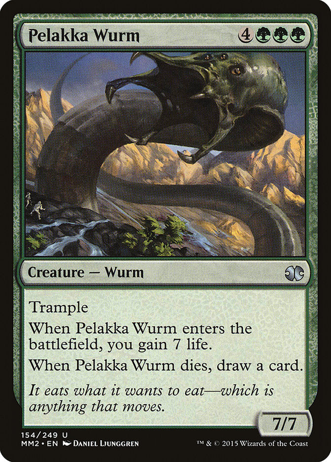 Pelakka Wurm [Modern Masters 2015] | Black Swamp Games