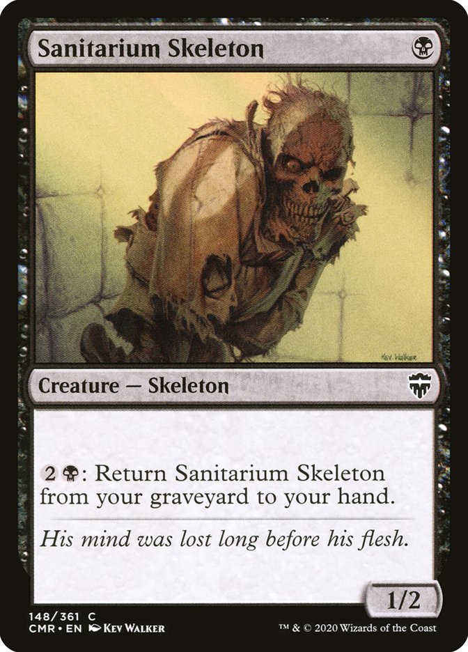 Sanitarium Skeleton [Commander Legends] | Black Swamp Games