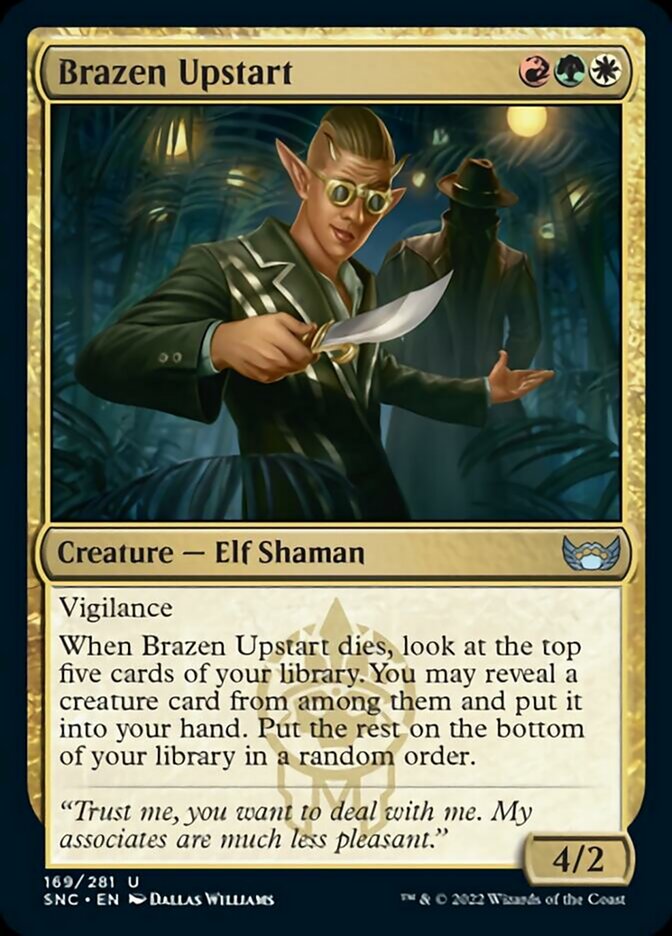 Brazen Upstart [Streets of New Capenna] | Black Swamp Games