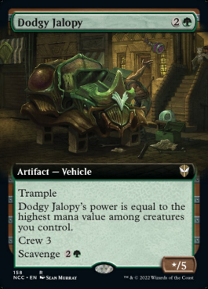 Dodgy Jalopy (Extended Art) [Streets of New Capenna Commander] | Black Swamp Games
