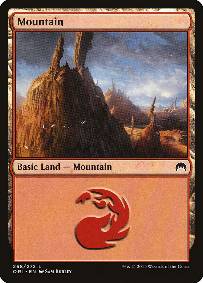 Mountain (268) [Magic Origins] | Black Swamp Games